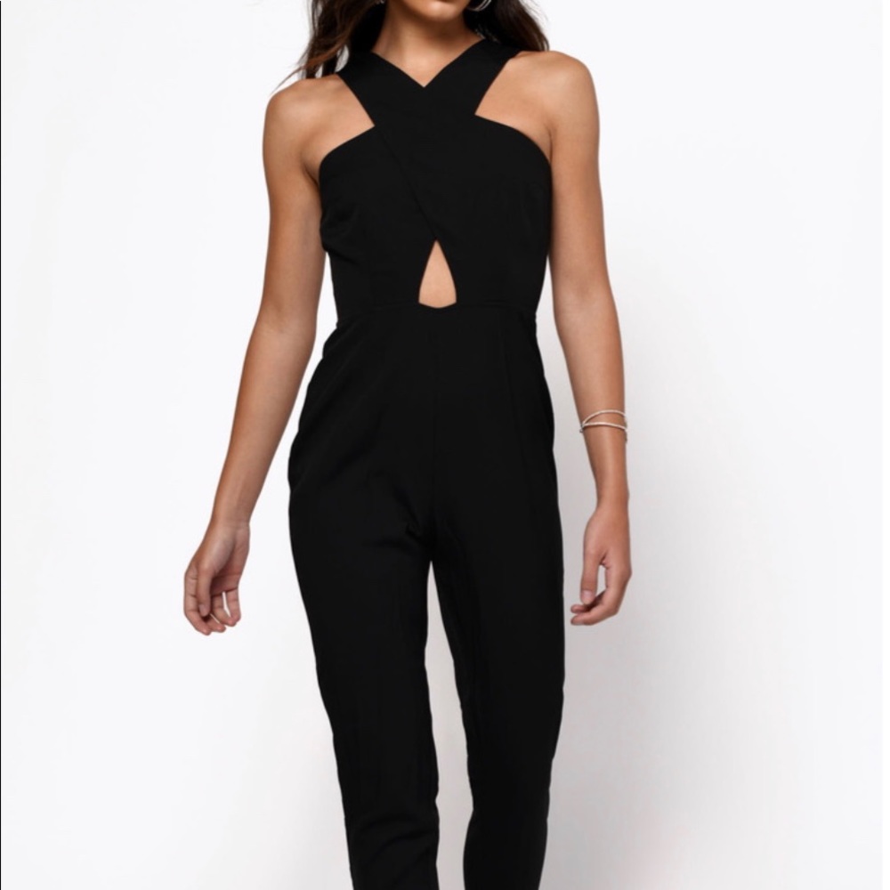Black jumpsuit